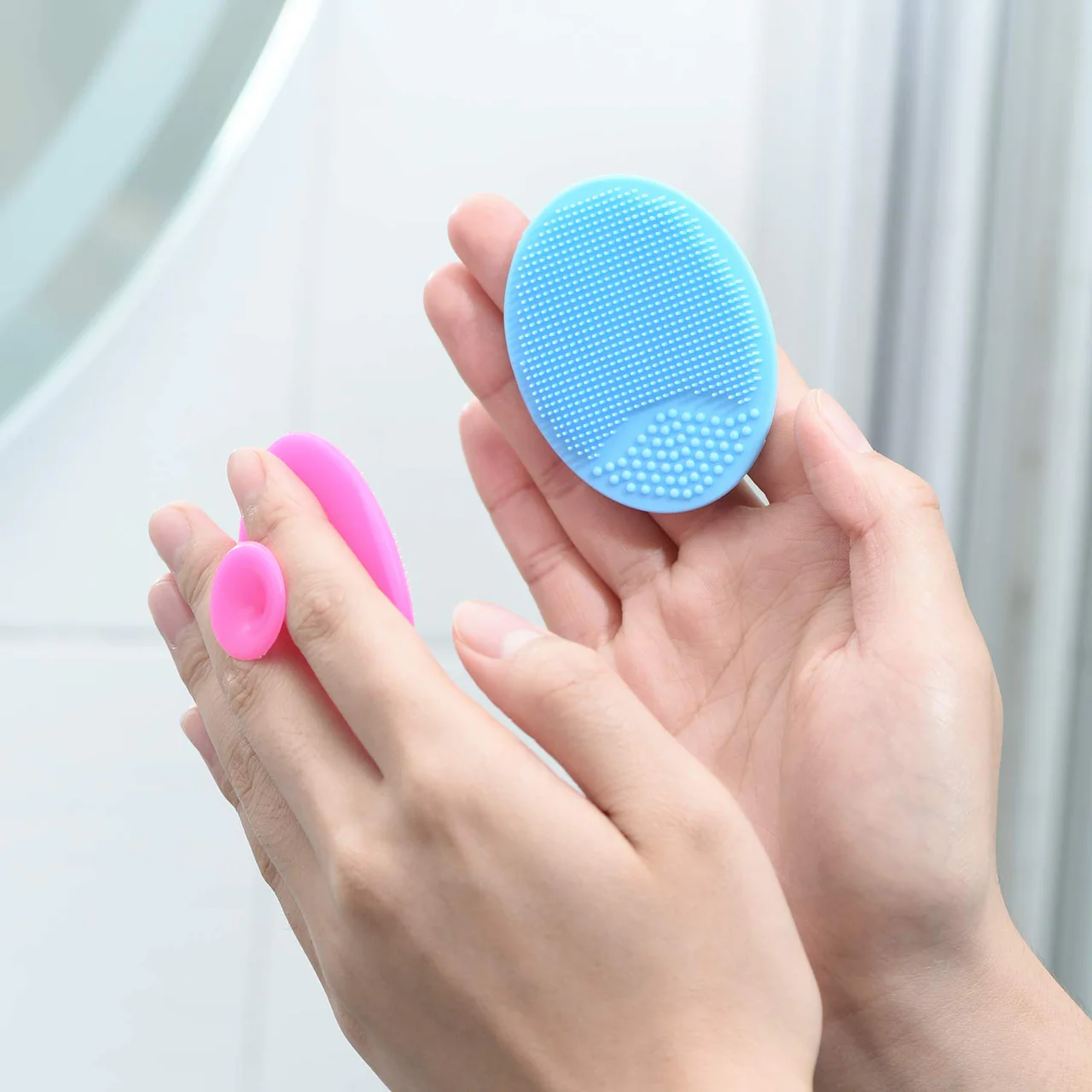 Facial Brush Sillicone Deep Cleansing Pore Skin Care Beauty Tool Soft
